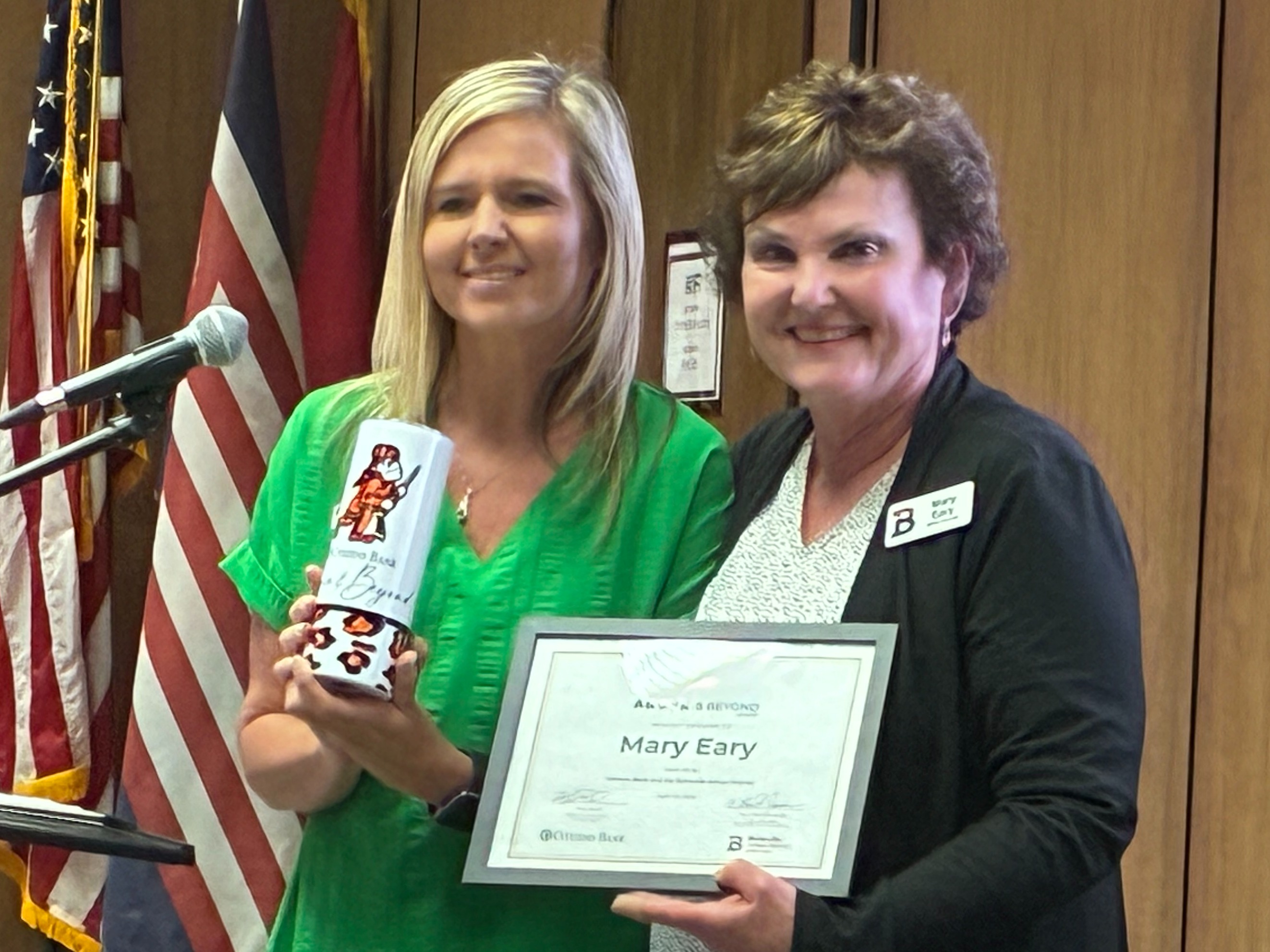 Citizens Bank, Batesville Schools honor Mary Eary for going 'Above & Beyond'