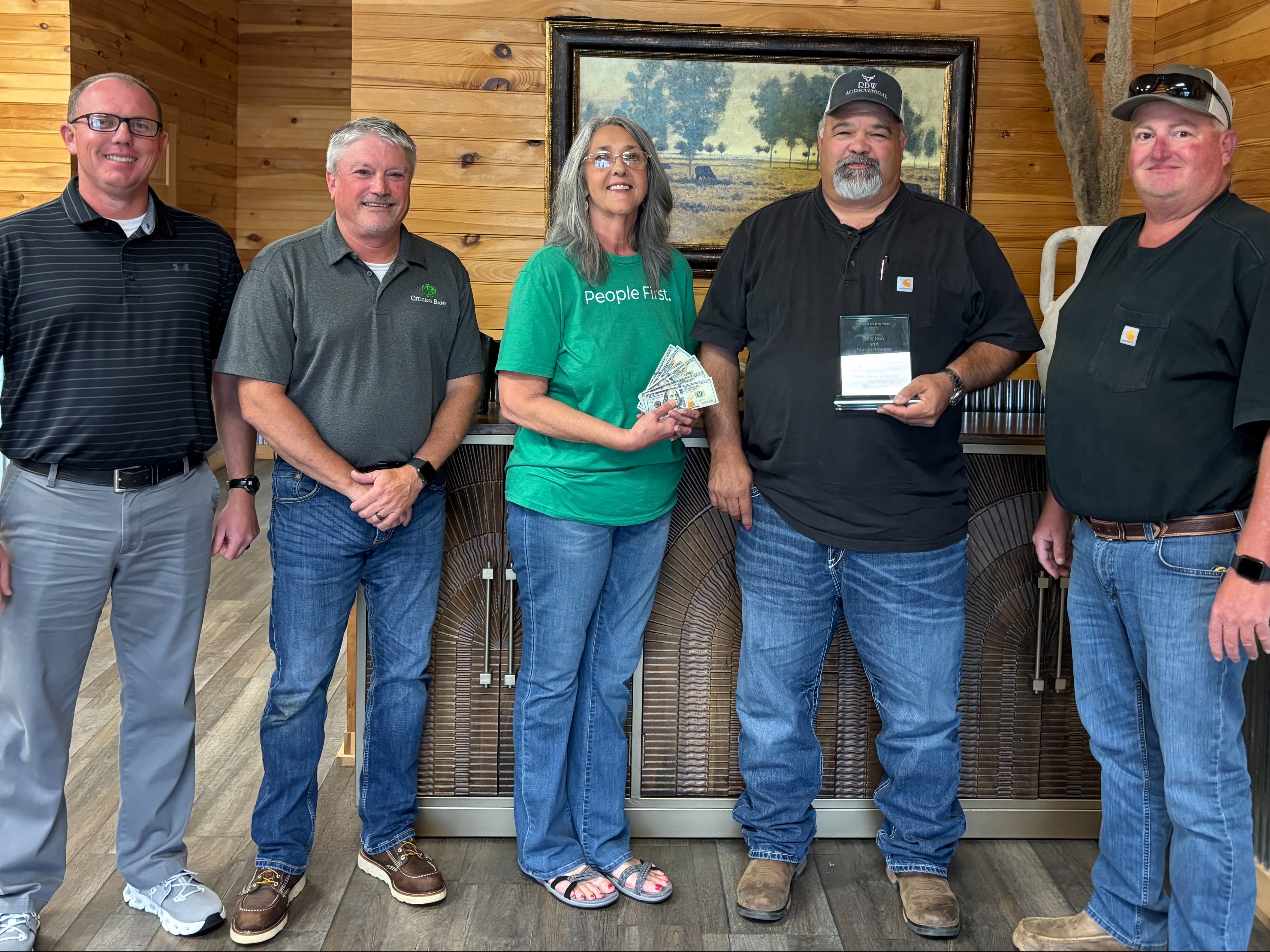 Citizens Bank Imboden Branch HonorsFirst Annual Citizen of the Year