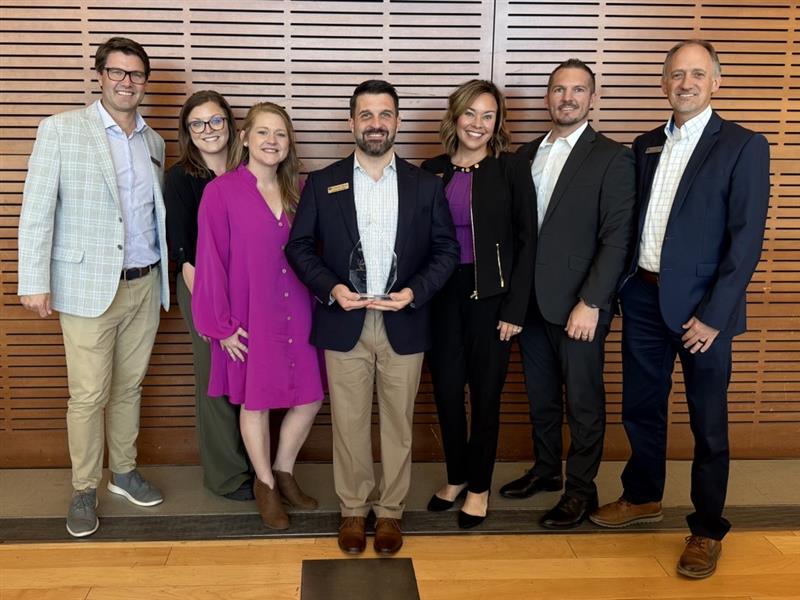 Arkansas Banking Association Honors Citizens Bank’s Landon Downing with Bill Holmes Leadership Award