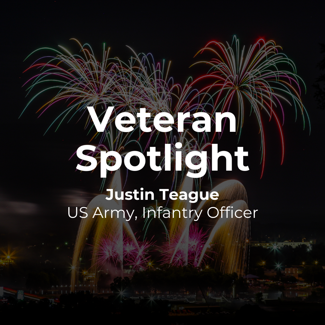 Veteran Spotlight - Justin Teague