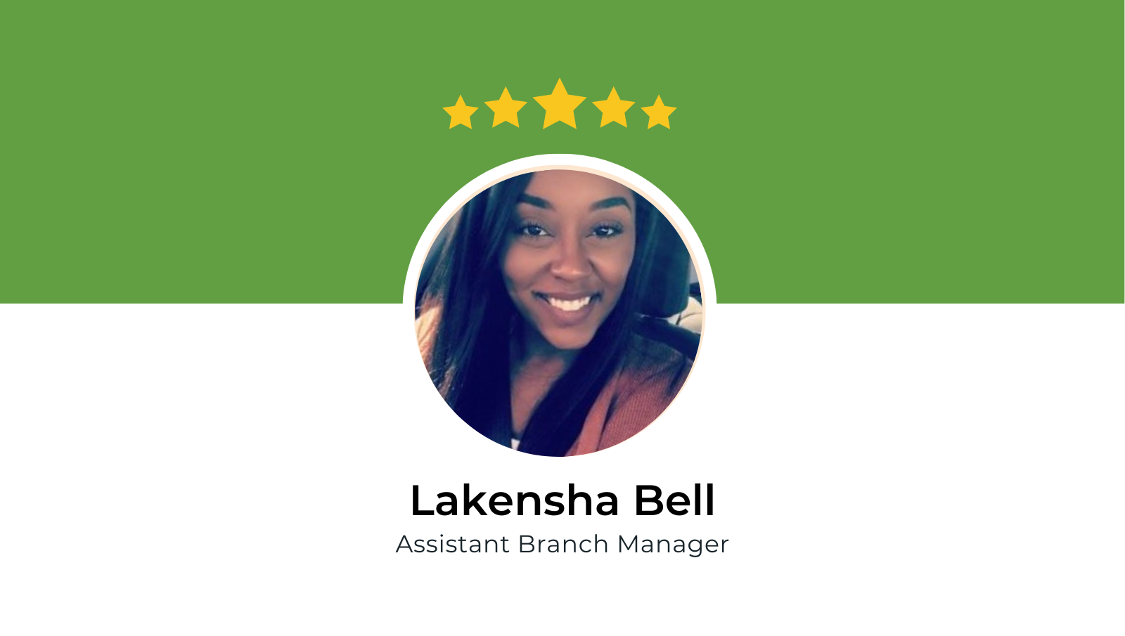 Feature - Lakensha Bell promoted to Assistant Branch Manager at Citizens Bank