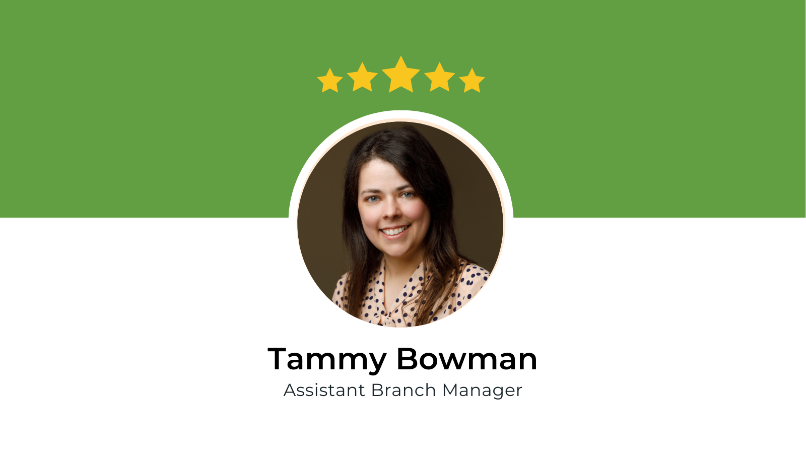 Feature - Tammy Bowman promoted to Assistant Branch Manager at Citizens Bank