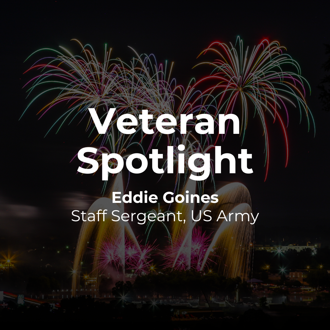 Veteran Spotlight - Eddie Goines