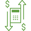 CRE_ARM Calculator with arrow going up and down