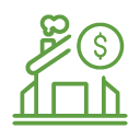 CRE_Jumbo Icon of a house with a money sign
