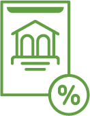 HELCO house deed with interest rate symbol
