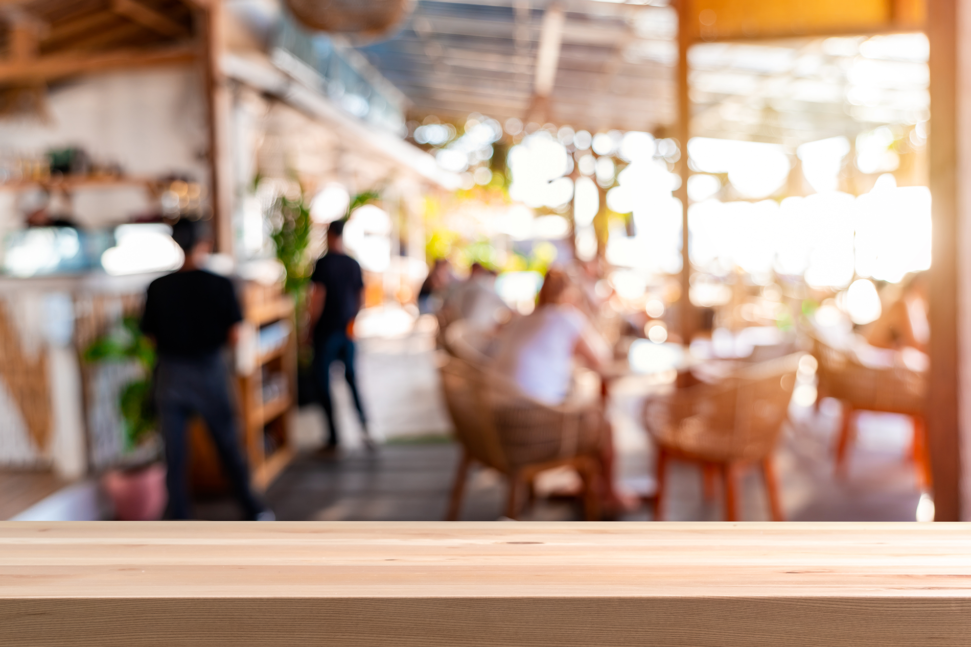 empty-wooden-table-space-platform-and-blurry